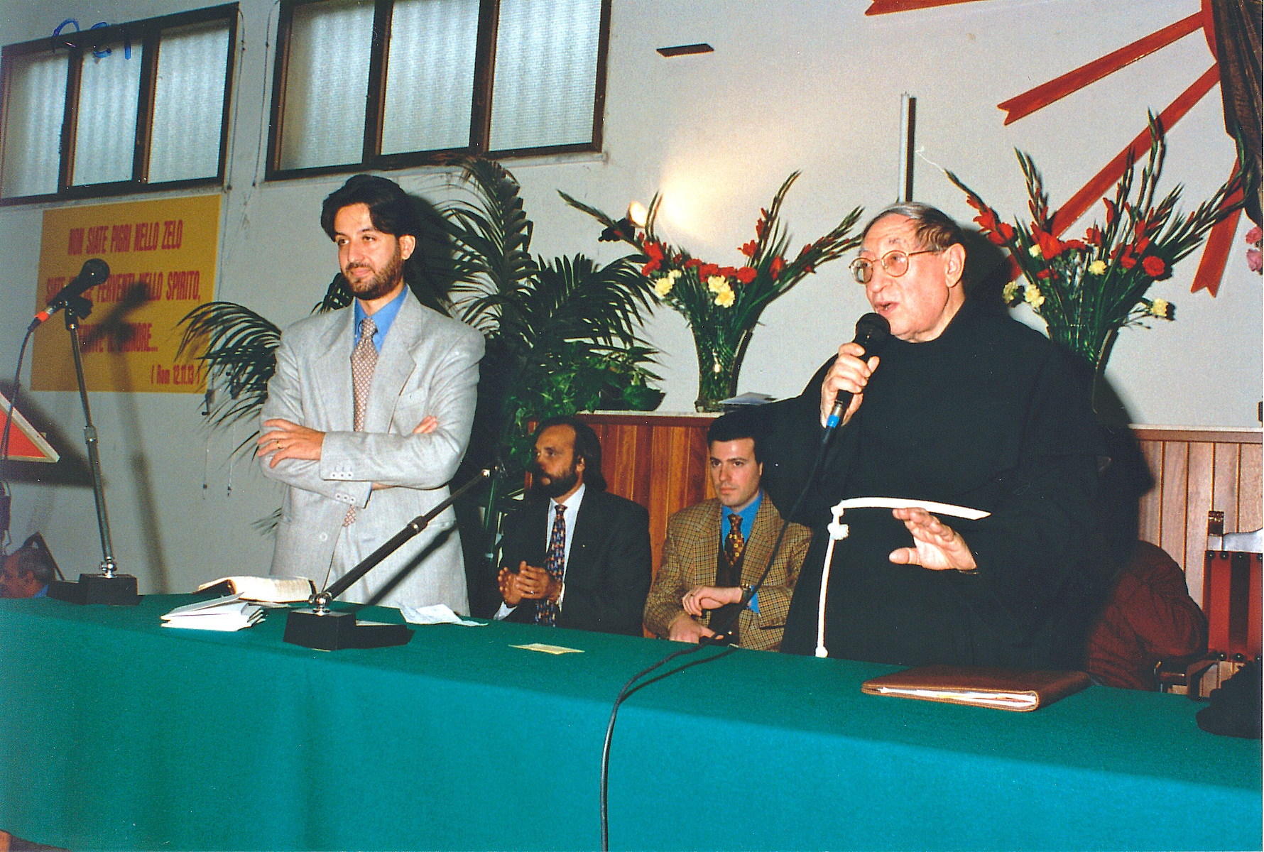 Padre Matteo con Salvatore Martinez